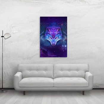 Canvas 30 Chrome Wolf | Mugwort Designs