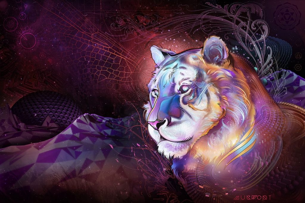 Astral Tiger | Mugwort Designs