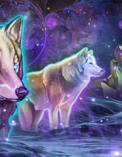 Astral Wolves | Mugwort Designs