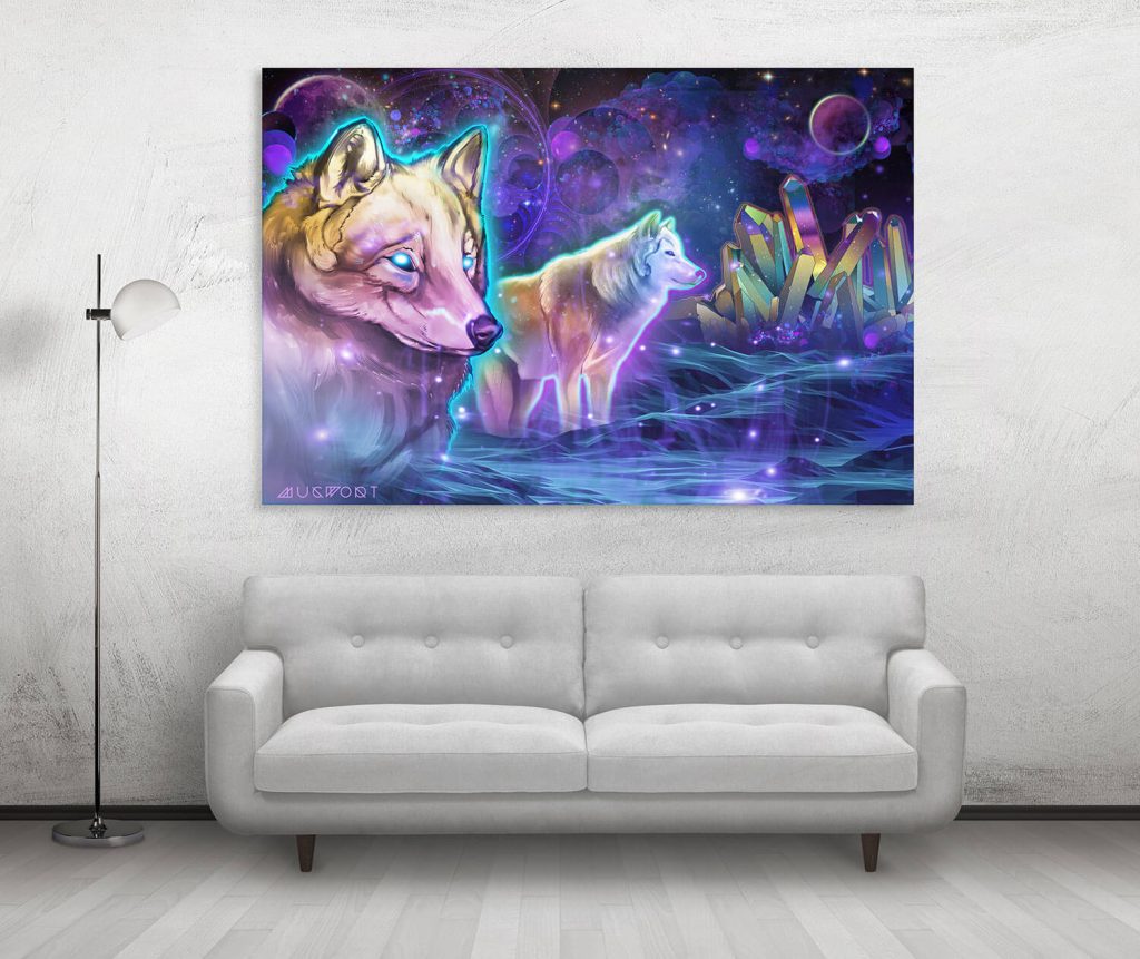 Astral Wolves | Mugwort Designs
