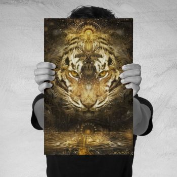 Celestial Tiger Print