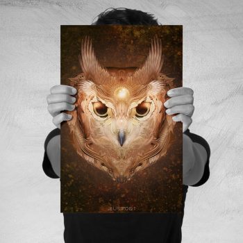 Copper Owl Print