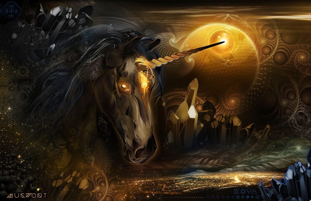 Dark Unicorn | Mugwort Designs