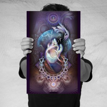 Earth Prayer / पृथ्वी Print