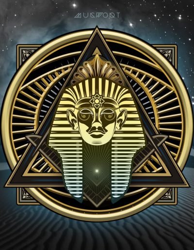 Pharaoh Medallion | Mugwort Designs
