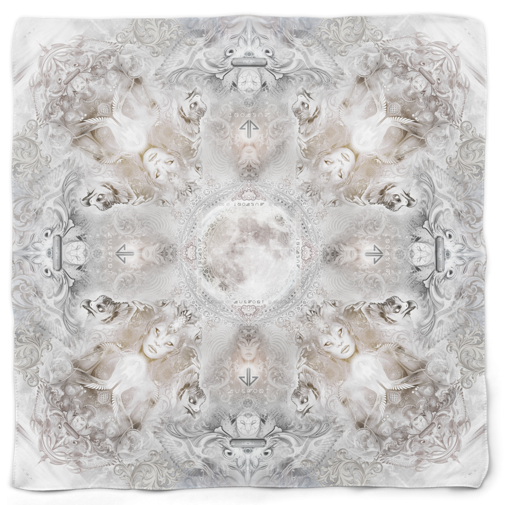 Ethereal Vision Oversize Chiffon Scarf 1