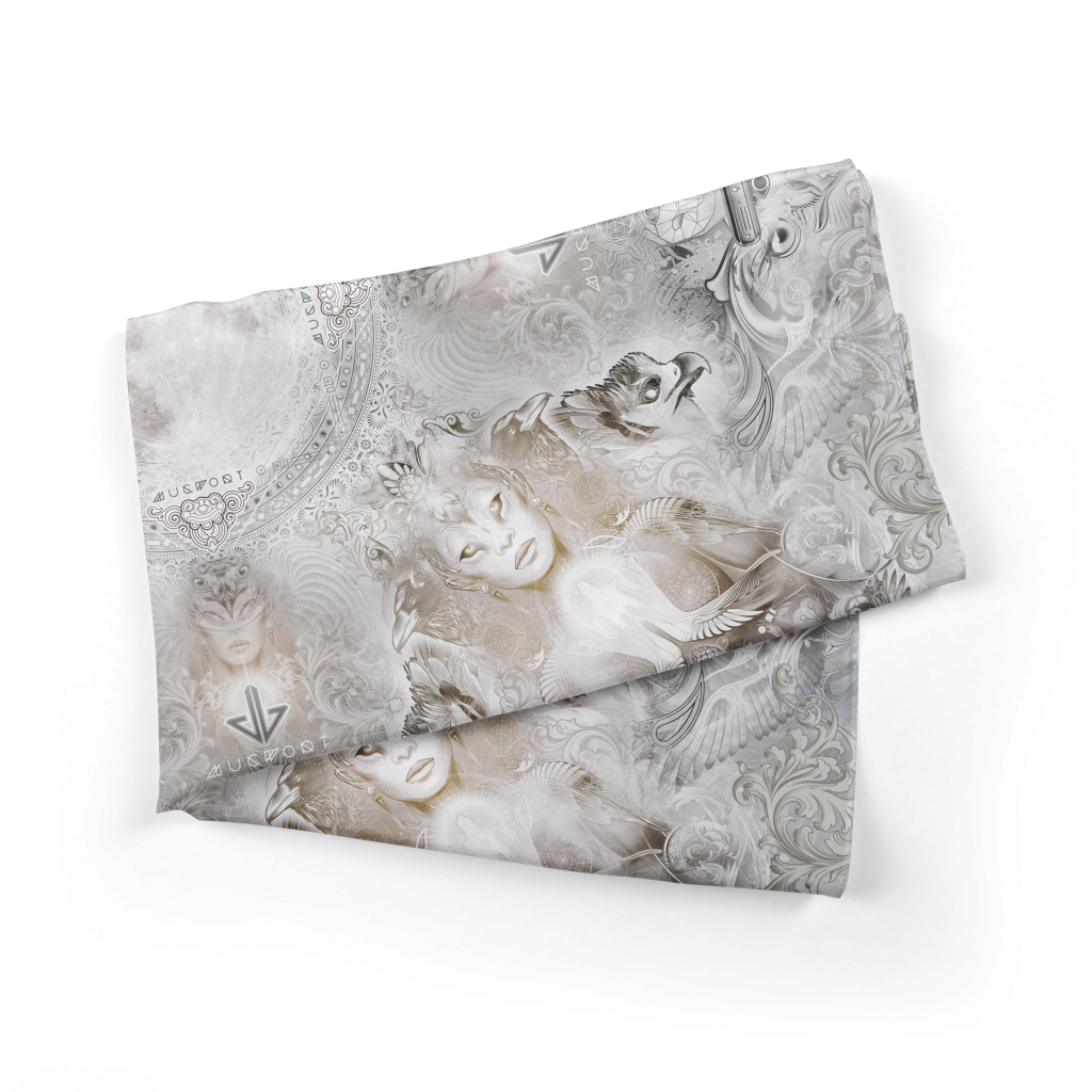 Ethereal Vision Oversize Chiffon Scarf 2