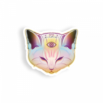 Kittyboo Sticker | Mugwort Designs