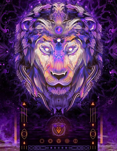 Hyper Light Lion | Mugwort Designs