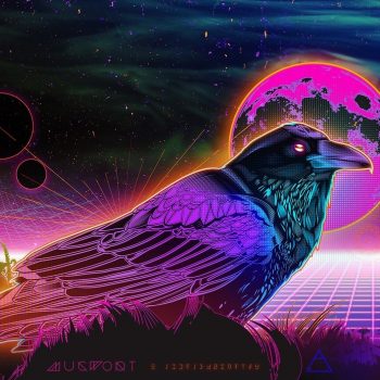 Synthwave Raven | Mugwort Designs