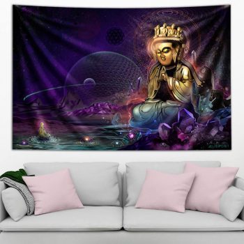 Space Sutra Tapestry by Mugwort