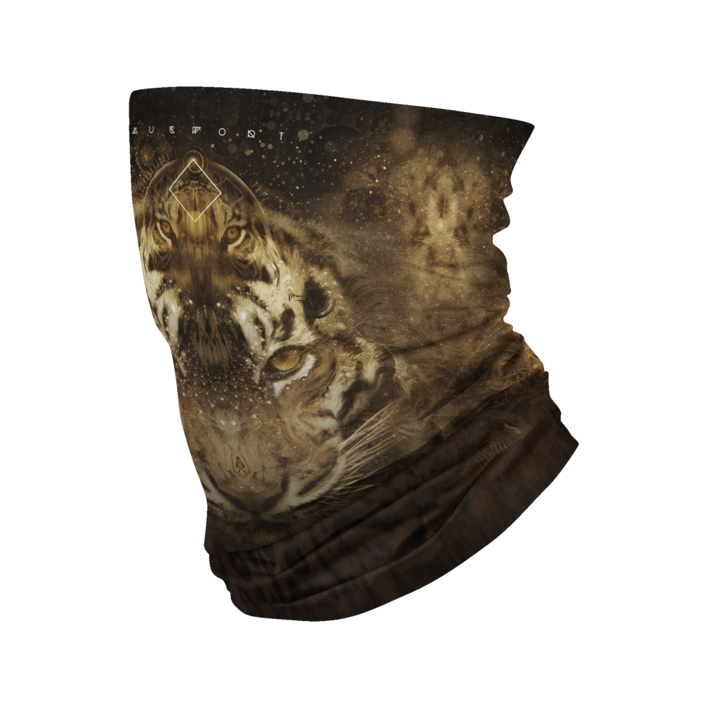 Celestial Tiger Tube Scarf 2