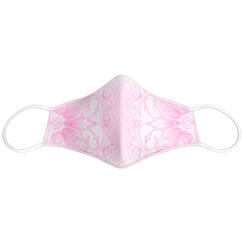 Ornamental Relic (Blue) Face Mask by Mugwort