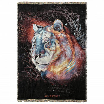 Astral Tiger Woven Blanket