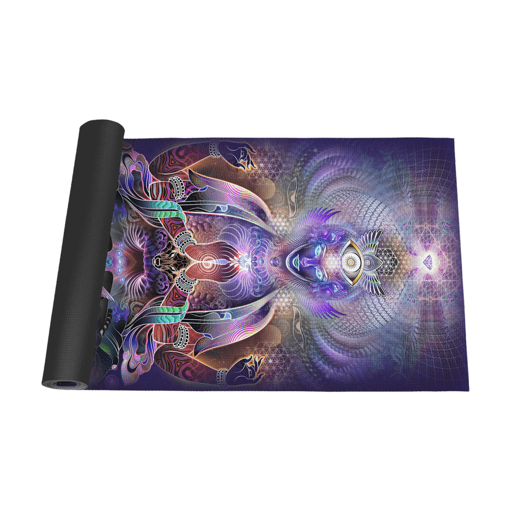 Sky Diamonds Yoga Mat 1