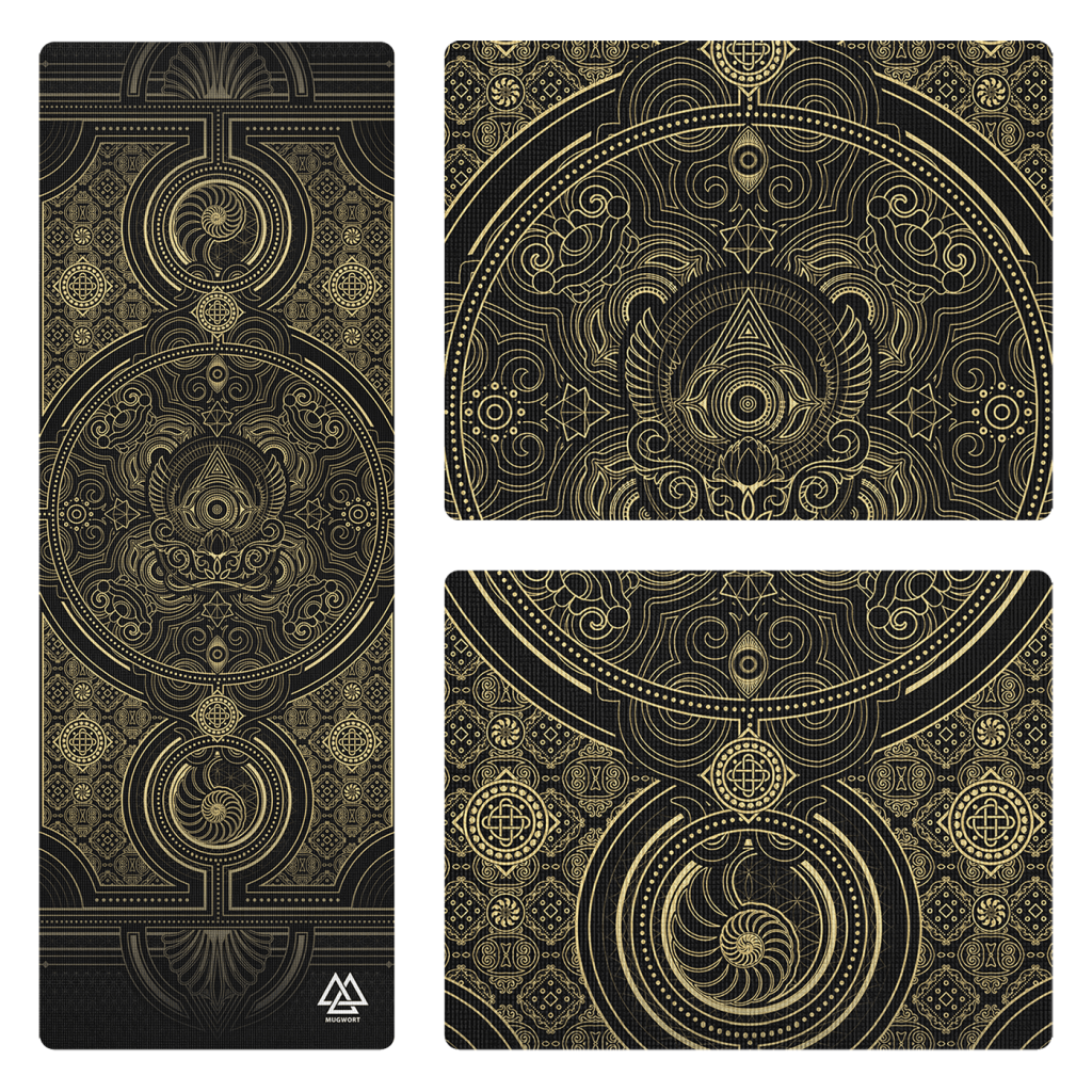 Sacred Projection Yoga Mat 2