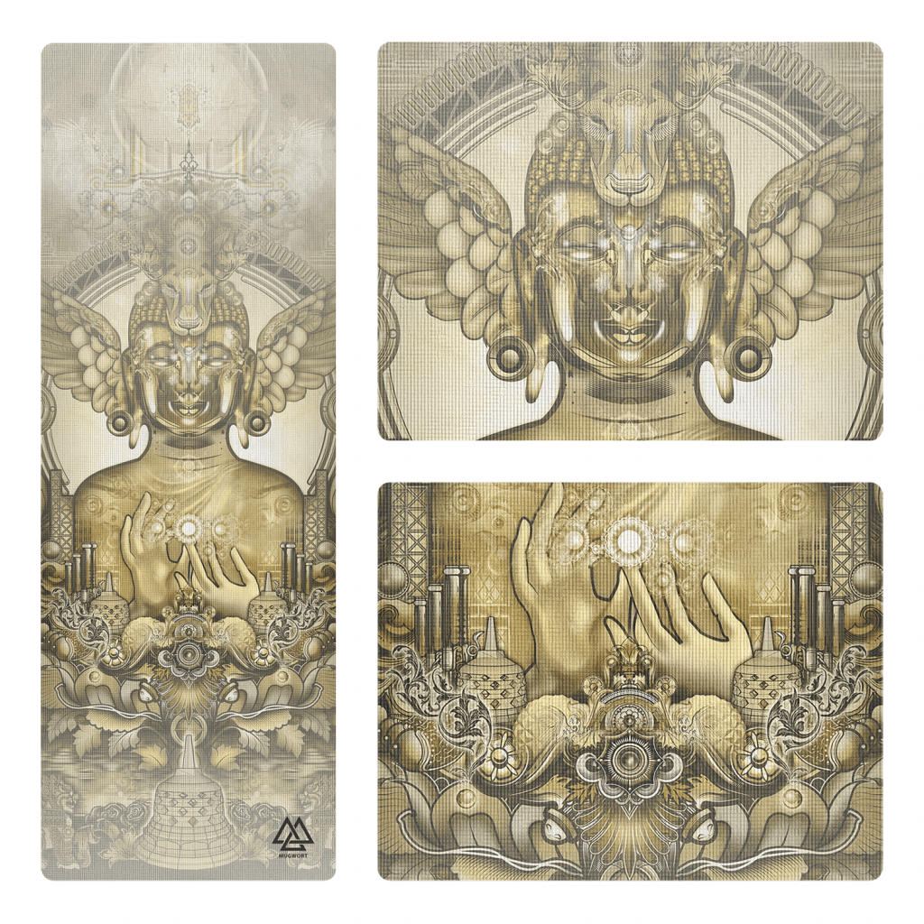 The Golden Elixir Yoga Mat 2