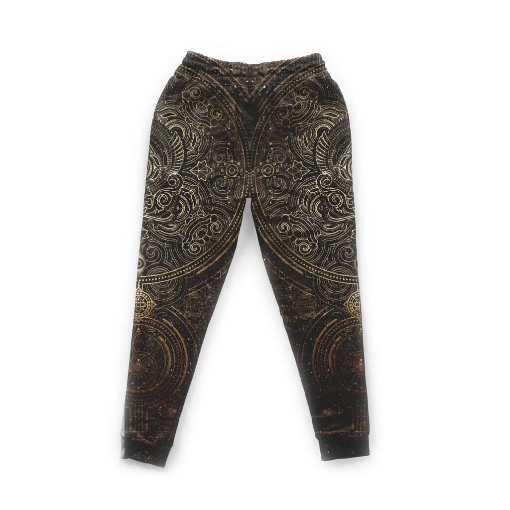 Sacred Projection (Gold) Sweatpants by Mugwort