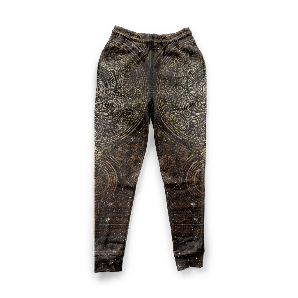 Sacred Projection (Gold) Sweatpants by Mugwort